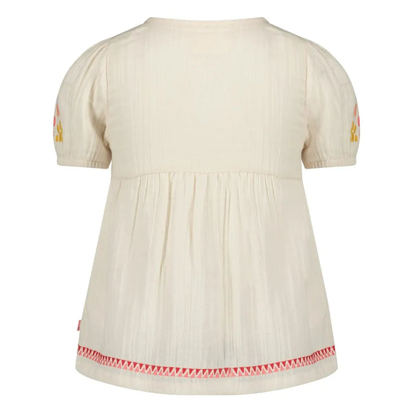 Jubel Blouse mousseline met embroidery  - Salsa Sunset