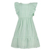 Meisjes Jurk mousseline - Lazy Lagoon van Jubel in de kleur Mint in maat 128.