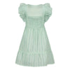 Meisjes Jurk mousseline - Lazy Lagoon van Jubel in de kleur Mint in maat 128.