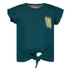 Meisjes Top - Lazy Lagoon van Jubel in de kleur Petrol in maat 128.