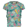 Meisjes T-shirt AOP - Lazy Lagoon van Jubel in de kleur Jade Groen in maat 128.