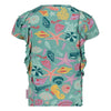 Meisjes T-shirt AOP - Lazy Lagoon van Jubel in de kleur Jade Groen in maat 128.