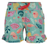 Meisjes Short AOP - Lazy Lagoon van Jubel in de kleur Jade Groen in maat 128.