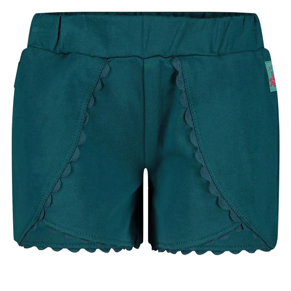 Meisjes Short - Lazy Lagoon van  in de kleur Petrol in maat 128.