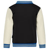 Jongens Sweatvest - Run the Day van Sturdy in de kleur Antraciet in maat 128.