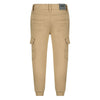 Jongens Cargo broek - Run the Day van Sturdy in de kleur Zand in maat 128.