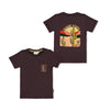 Jongens T-shirt - Desert Fiesta van Sturdy in de kleur d.Bruin in maat 128.