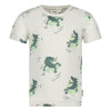 Jongens T-shirt AOP - Lagoon Legends van Sturdy in de kleur Wit in maat 128.