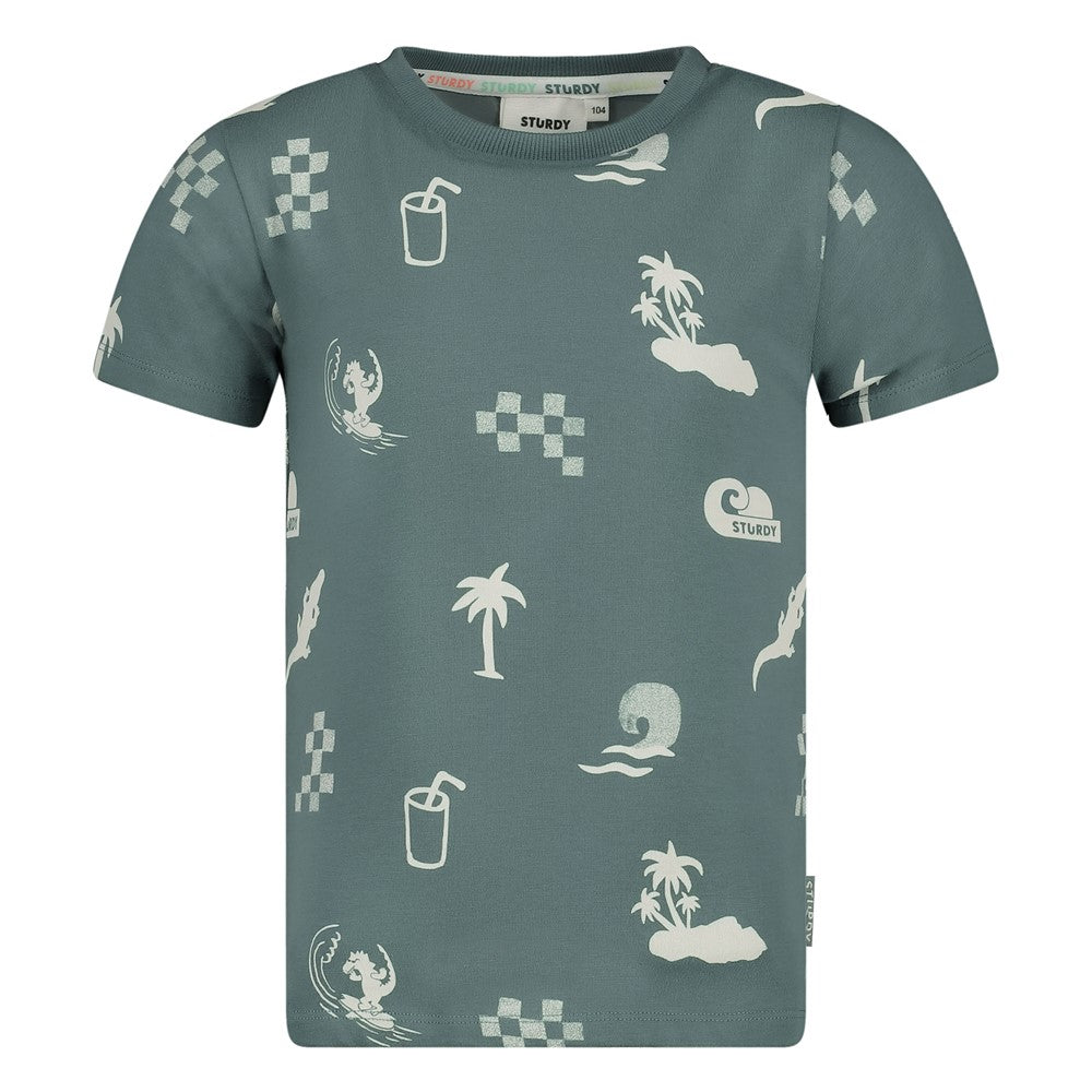 Sturdy T-shirt AOP - Lagoon Legends