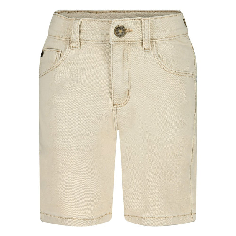 Jongens Short denim - Summer Denims van Sturdy in de kleur Zand in maat 128.