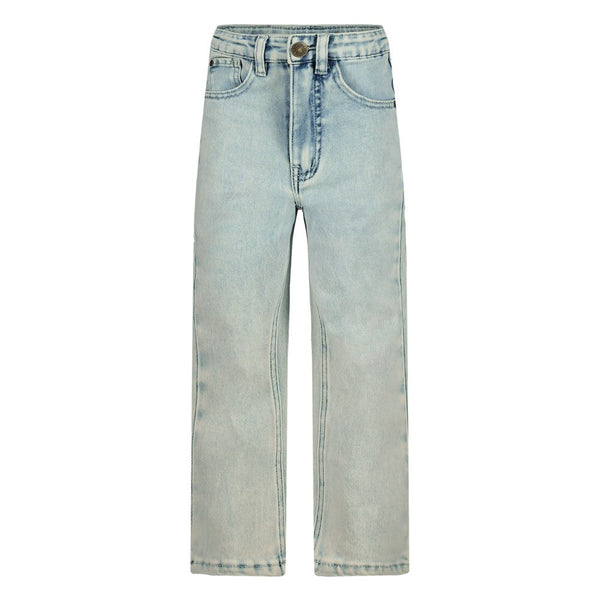 Jongens Wide leg jeans - Summer Denims van  in de kleur L.blauw denim in maat 128.