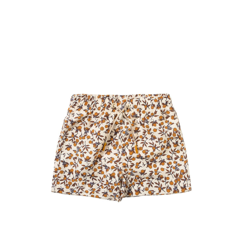 Jongens Zwemshort Orange | Shawn van Salted Stories in de kleur Shortbread in maat 122-128.
