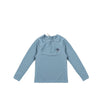 Unisexs UV Shirt Long Sleeves Solid | Sverre van Salted Stories in de kleur Dusk Blue in maat 122-128.