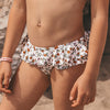 Meisjes Pomme Flower x Glitter Crinkle | 2-Pack van Salted Stories in de kleur White Swan in maat 110-116.