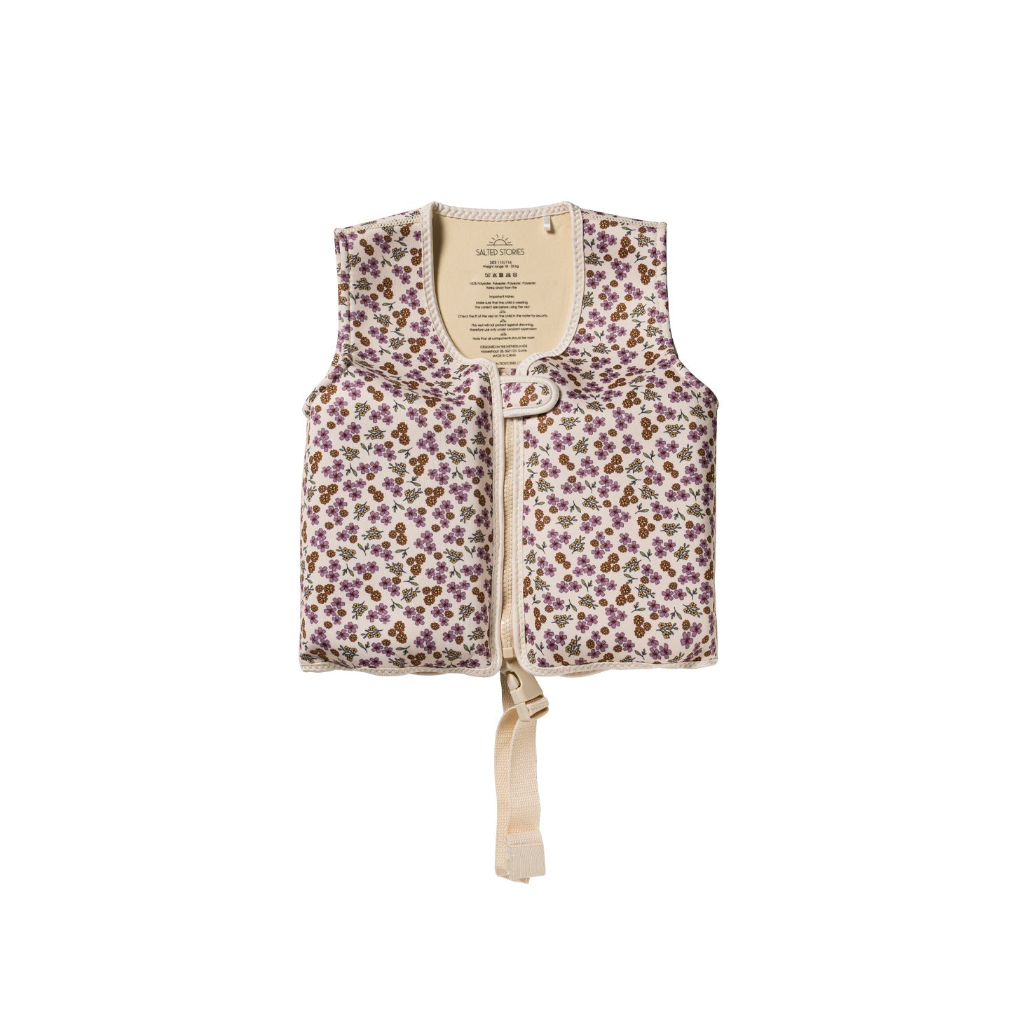 Salted Stories Sparkly Flowers | Floating Vest