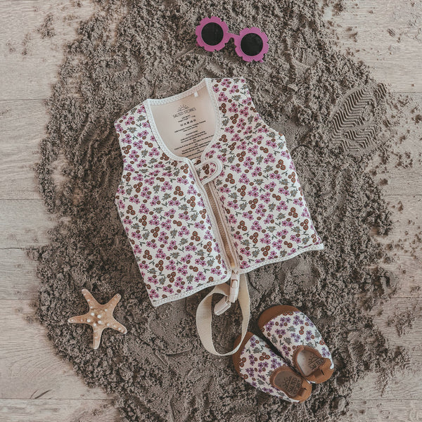 Salted Stories Sparkly Flowers | Floating Vest