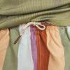 Jongens Multi Stripe | Swim Shorts van Salted Stories in de kleur Multicolor in maat 134-140.