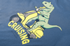 Jongens T-Shirt KRISTOF-SB-02-G van Someone in de kleur JEANS BLUE in maat 134.