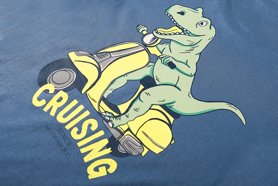 Jongens T-Shirt KRISTOF-SB-02-G van Someone in de kleur JEANS BLUE in maat 134.