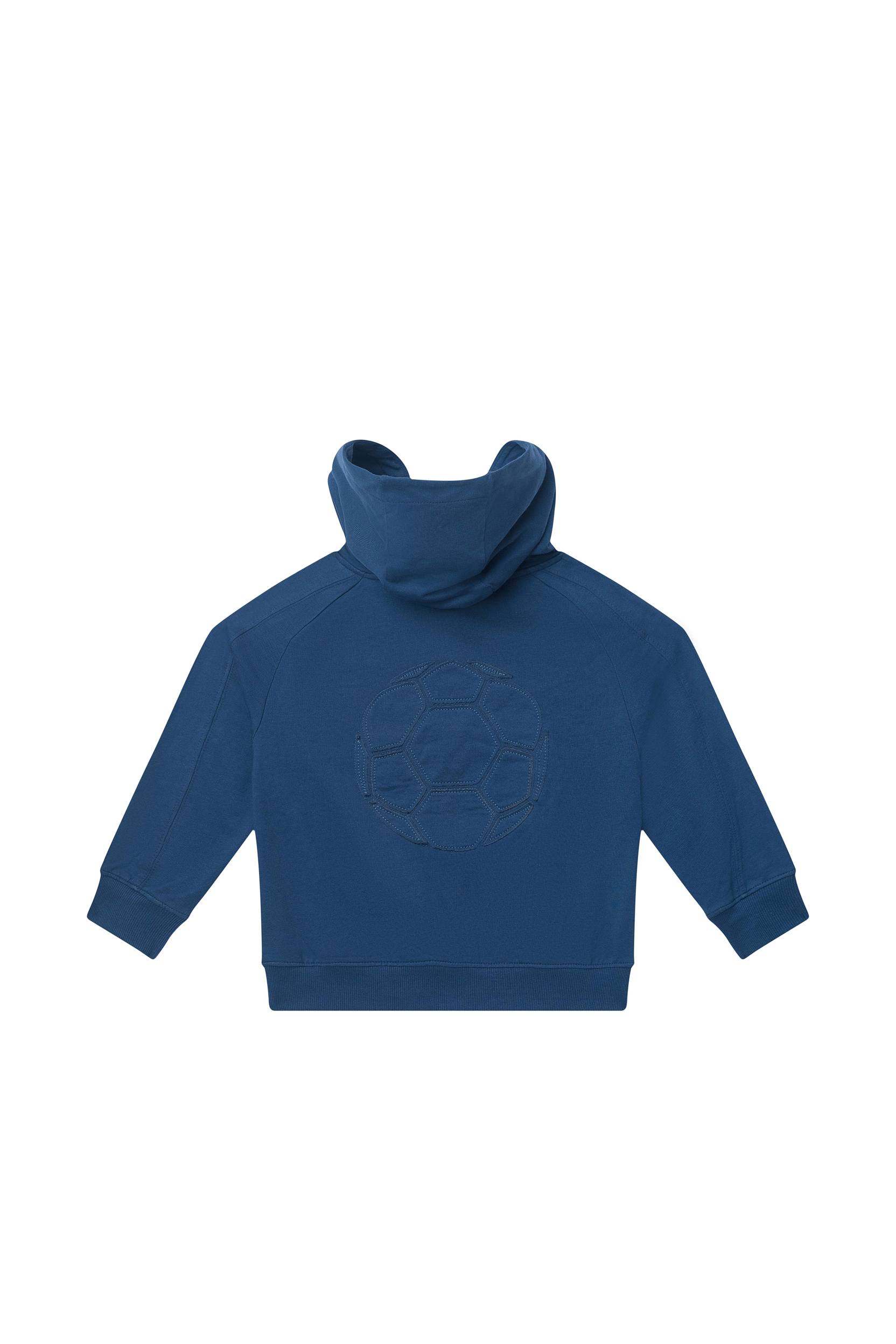 Jongens Hooded Sweater DIRK-SB-16-E van Someone in de kleur DARK BLUE in maat 134.