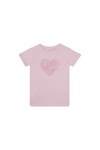 Meisjes T-Shirt AISHA-SG-02-J van Someone in de kleur SOFT PINK in maat 134.