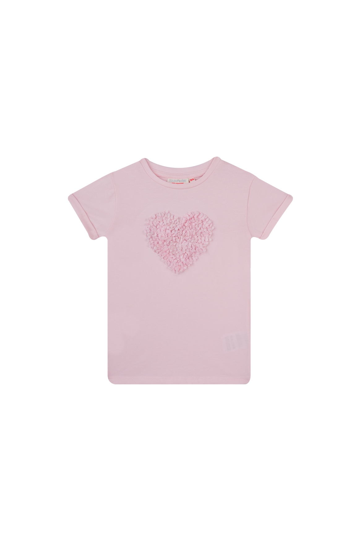 Meisjes T-Shirt AISHA-SG-02-J van Someone in de kleur SOFT PINK in maat 134.