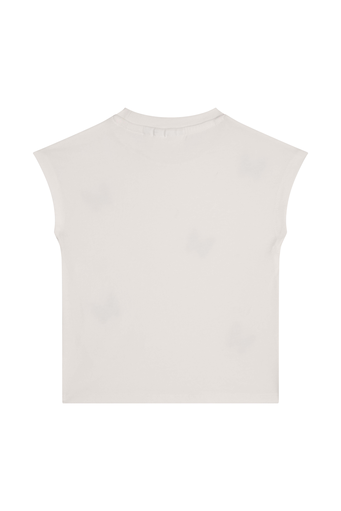 Meisjes Sleeveless Shirt ADEL-SG-02-F van Someone in de kleur ECRU in maat 134.