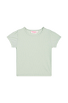 Meisjes T-Shirt ANIEK-SG-02-K van Someone in de kleur SOFT MINT in maat 134.