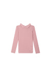 Meisjes T-shirt long sleeves ELSIE-SG-03-K van Someone in de kleur Light Pink in maat 134.