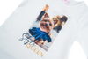 Meisjes Longsleeve PETRA-SG-03-C van Someone in de kleur ECRU in maat 128.