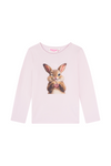 Meisjes Longsleeve YARA-SG-03-C van Someone in de kleur SOFT PINK in maat 128.
