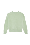 Meisjes Pull long sleeves NEL-SG-12-H van Someone in de kleur MINT in maat 134.