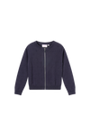 Meisjes Cardigan with zipper HAILEY-SG-15-H van Someone in de kleur NAVY in maat 128.