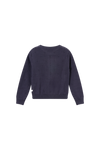 Meisjes Cardigan with zipper HAILEY-SG-15-H van Someone in de kleur NAVY in maat 128.