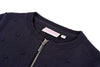 Meisjes Cardigan with zipper HAILEY-SG-15-H van Someone in de kleur NAVY in maat 128.