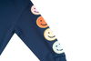 Meisjes Sweater smiley VEERLE-SG-16-H van Someone in de kleur NAVY in maat 128.