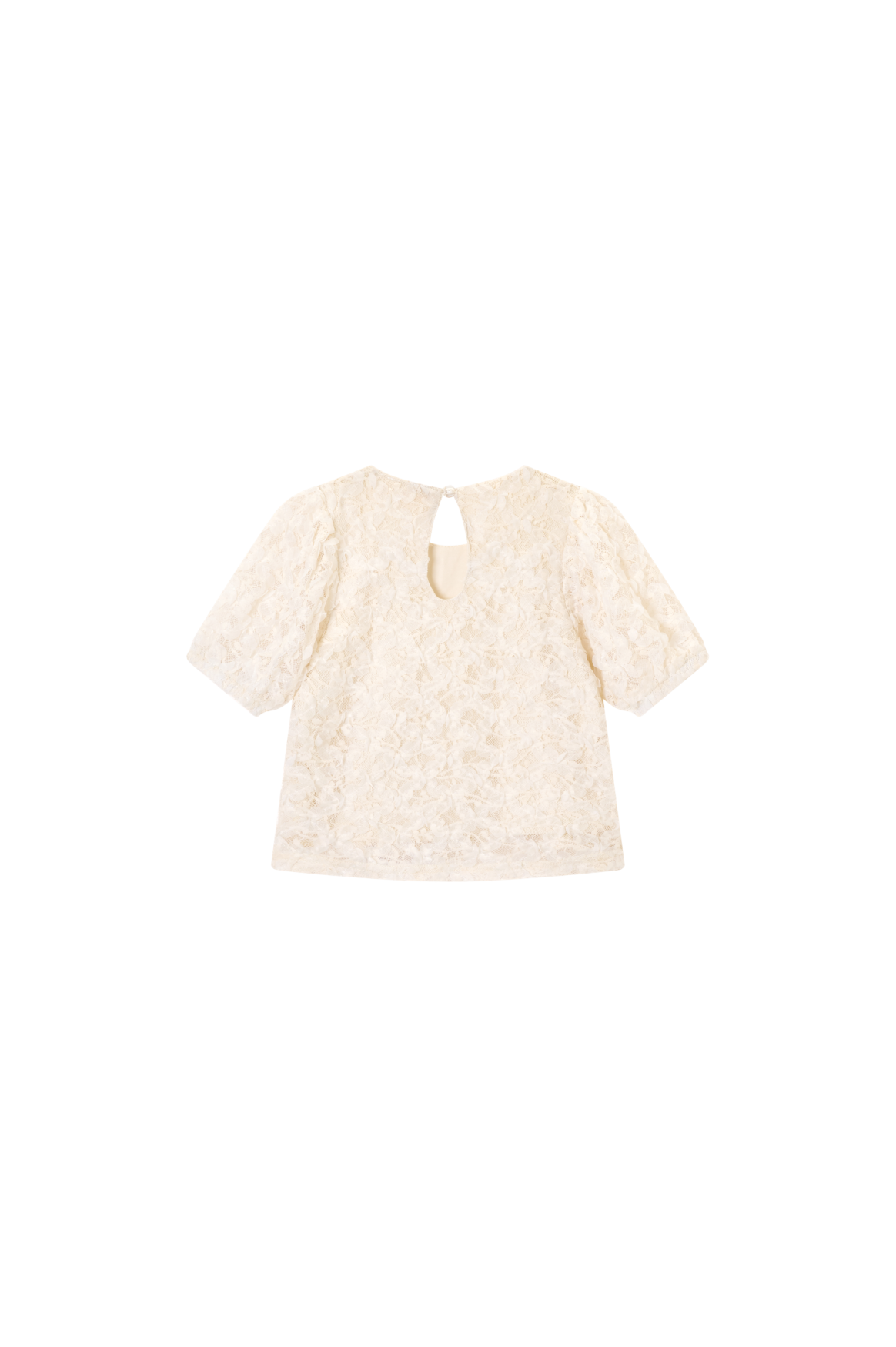 Meisjes Top Lace AISHA-SG-21-H van Someone in de kleur ECRU in maat 134.