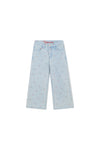 Meisjes Denim long trousers FRANCES-SG-33-H van Someone in de kleur JEANS BLUE in maat 134.