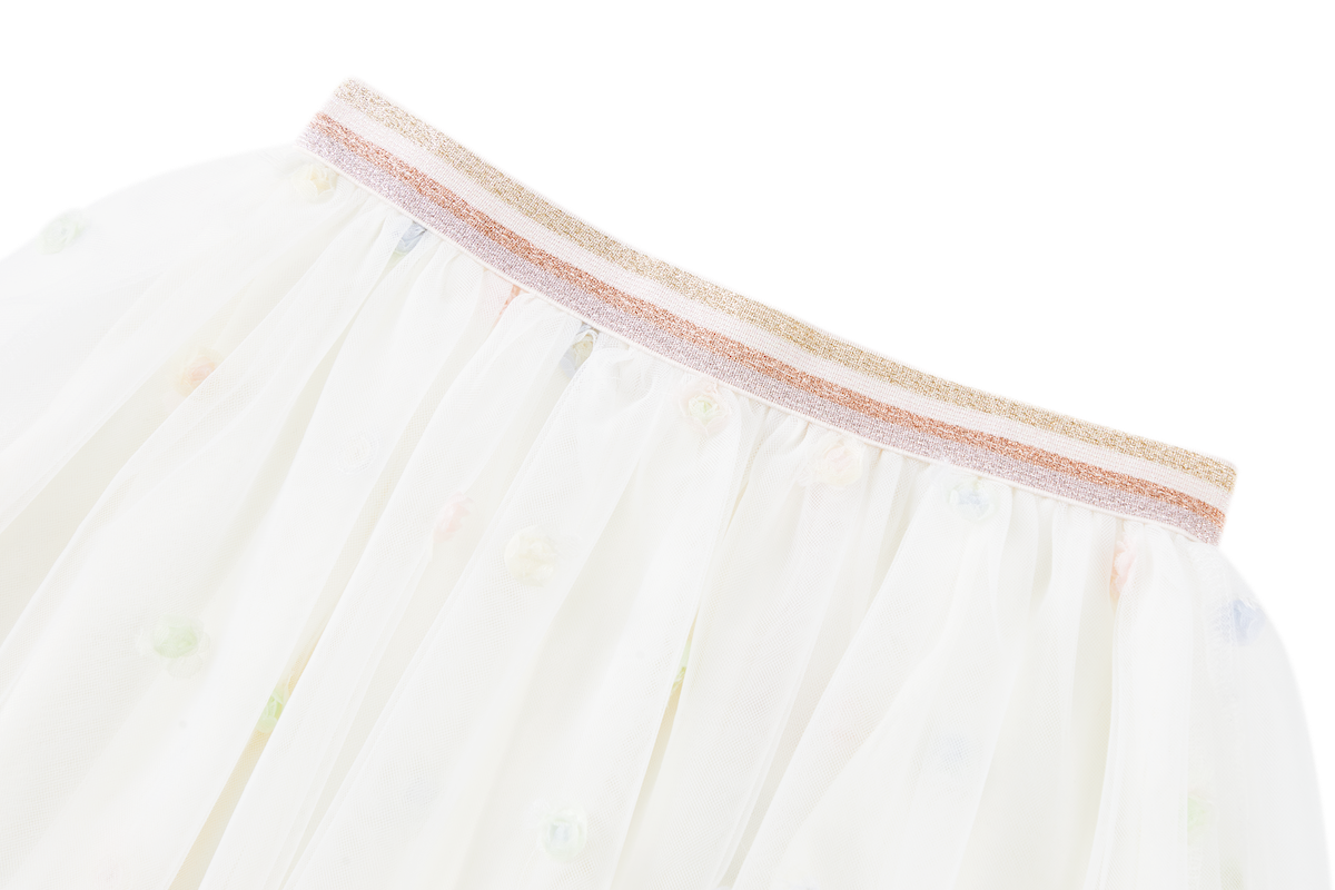 Meisjes Skirt AISHA-SG-41-E van Someone in de kleur ECRU in maat 134.