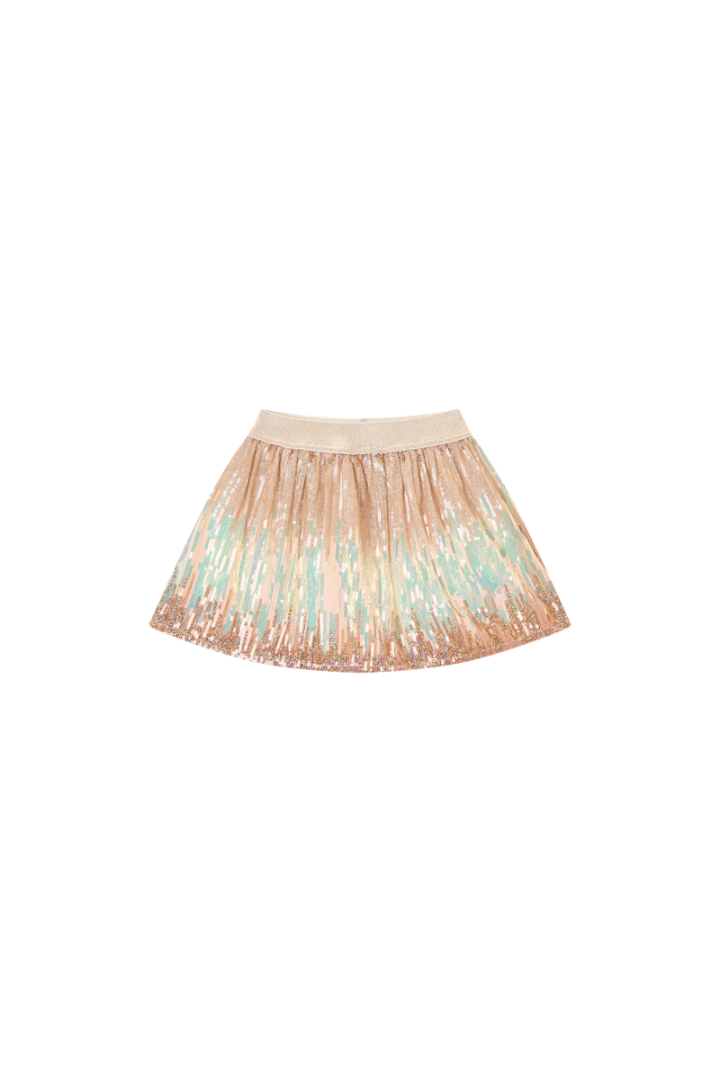 Meisjes Skirt ADEL-SG-41-G van Someone in de kleur GOLD in maat 134.