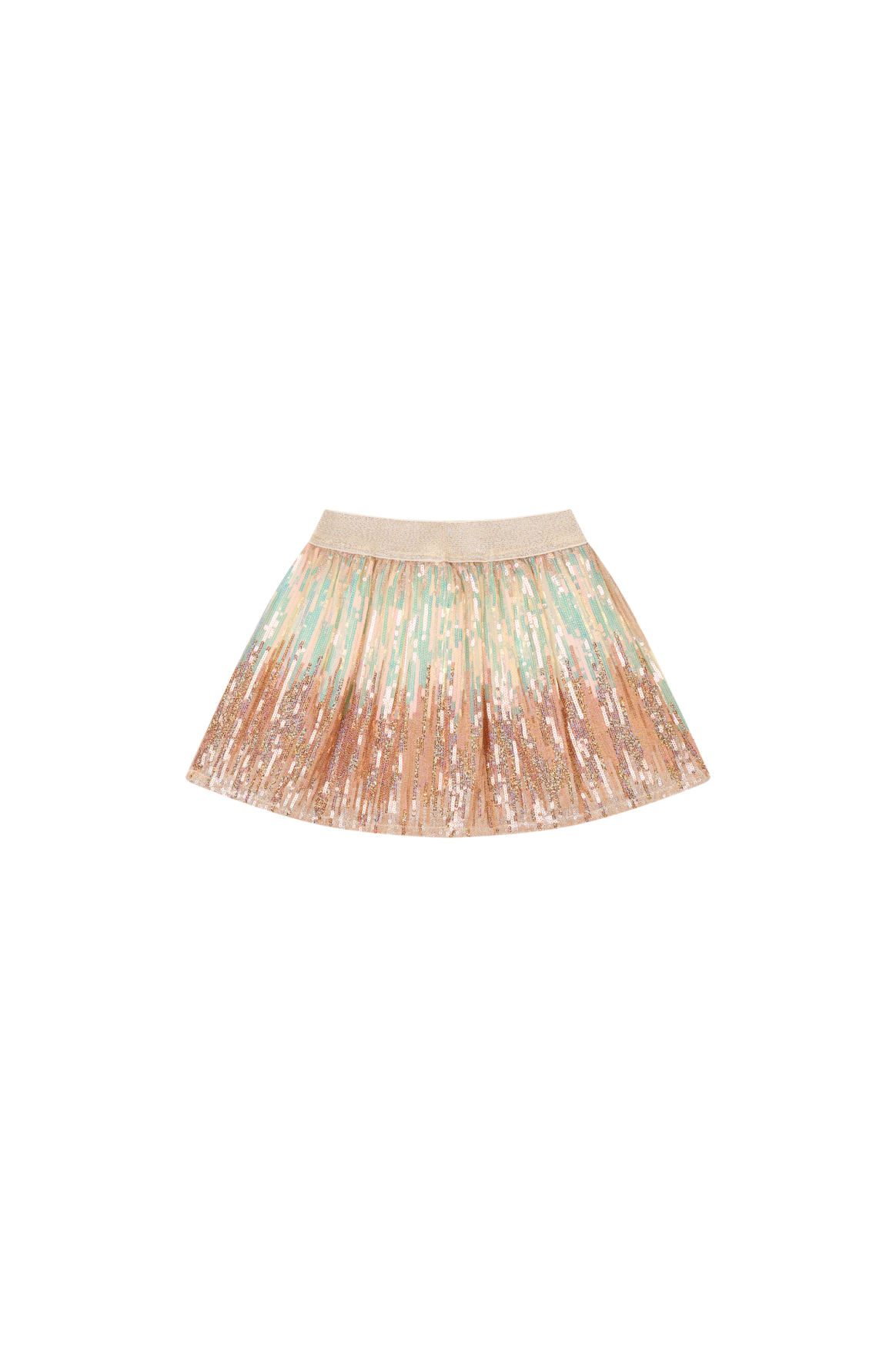 Meisjes Skirt ADEL-SG-41-G van Someone in de kleur GOLD in maat 134.