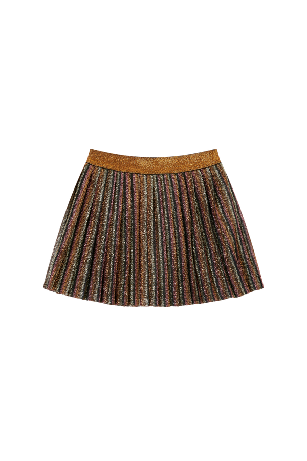 Meisjes Skirt plissé glitter MAGALI-SG-41-N van Someone in de kleur MULTI in maat 128.
