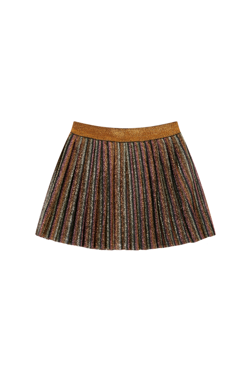 Meisjes Skirt plissé glitter MAGALI-SG-41-N van Someone in de kleur MULTI in maat 128.