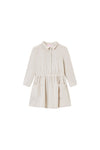 Meisjes Dress long sleeves DAPHNE-SG-52-C van Someone in de kleur DARK ECRU in maat 134.