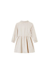 Meisjes Dress long sleeves DAPHNE-SG-52-C van Someone in de kleur DARK ECRU in maat 134.