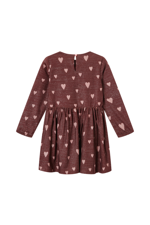 Someone Sweatdress hearts MAGALI-SG-52-H