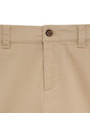 Jongens Chino Short van Lyle & Scott in de kleur Z151 Stone in maat 170-176.