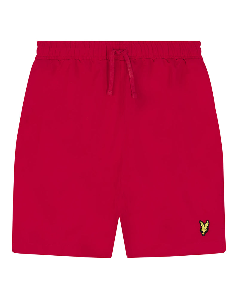 Jongens Swim Shorts van Lyle & Scott in de kleur Z799 Gala Red in maat 170-176.