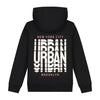 Jongens Hoodie Siets van Skurk in de kleur Black in maat 170.