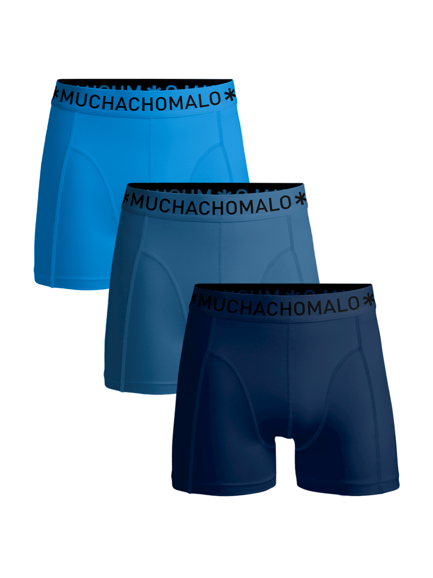 Muchachomalo Boxer 3-pack Solid 587